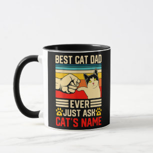 Caneca Melhor Pai de Gato Já Perguntou o Nome da Gata Fel