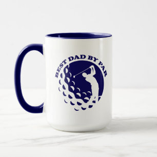 Caneca Melhor Pai De Golfe Par Moderno
