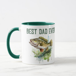 Caneca Melhor Pai de Peixe Dia de os pais