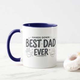 Caneca Melhor Pai de Todos os Tempos com Destaque