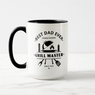 Caneca Melhor Pai de Todos os Tempos Mestre da Churrasque