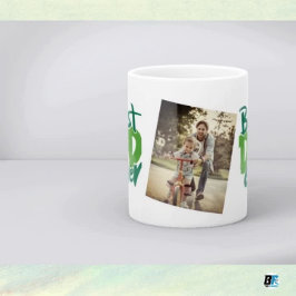 Caneca Melhor Pai do Dia de os pais de Fotografia Moderno