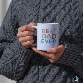 Caneca Melhor Pai do Dia de os pais de Fotografia Moderno