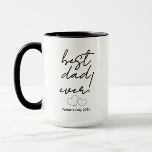 Caneca Melhor Pai do Mundo! (corações)