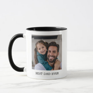 Caneca Melhor Pai do Mundo Personalizado Dia dos Pais Fot