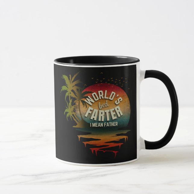 CANECA MELHOR PAI DO MUNDO QUERO DIZER PAI (Direita)