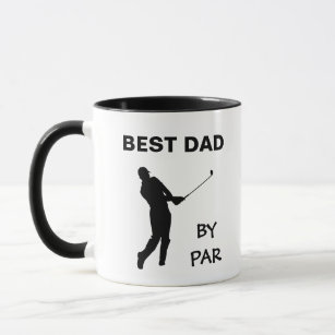 Caneca Melhor Pai Do Pai De Golfe Do Dia de os pais Par