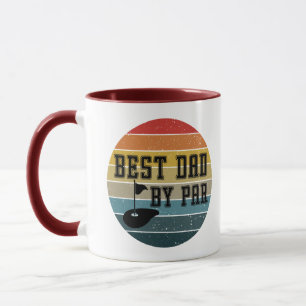Caneca Melhor Pai Por Par Retro Sunset Mug