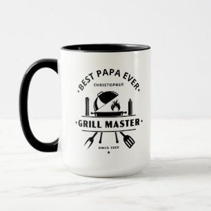 Caneca Melhor Papai do Mundo Mestre da Churrasqueira No