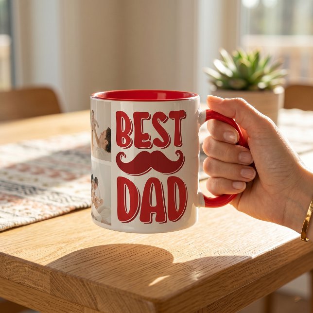 Caneca Melhor Papai Foto Personalizada Presente do Dia do (Criador carregado)