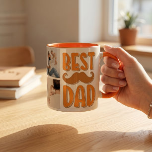 Caneca Melhor Papai Foto Personalizada Presente do Dia do