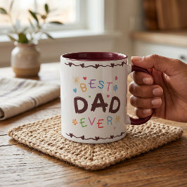 Caneca Melhor Presente de Dia dos Pais para Pai
