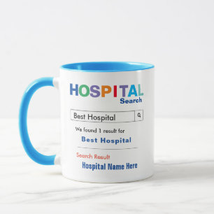 Caneca Melhor Presente Hospitalar Personalizado Engraçado