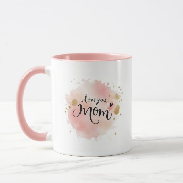 Caneca Melhor presente para mãe "Eu Te Amo, Mamãe" – Salp (Esquerda)