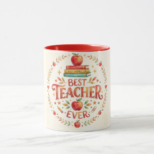 Caneca Melhor Professor de Todos os Tempos Present