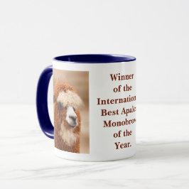 Caneca Melhor Sobrancelha Unida de Alpaca