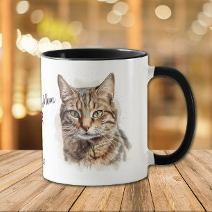 Caneca Melhor Tabby Cat Mamãe Nunca Mug