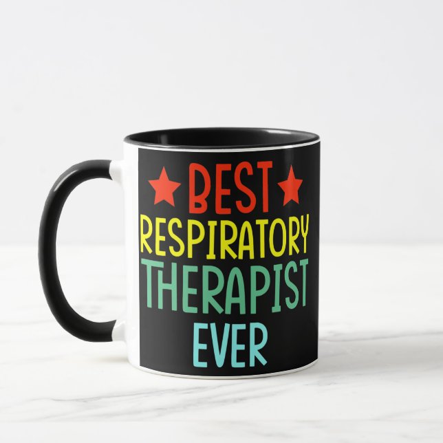 Caneca Melhor Terapêutica Respiratória Alguma Vez Tratame (Esquerda)