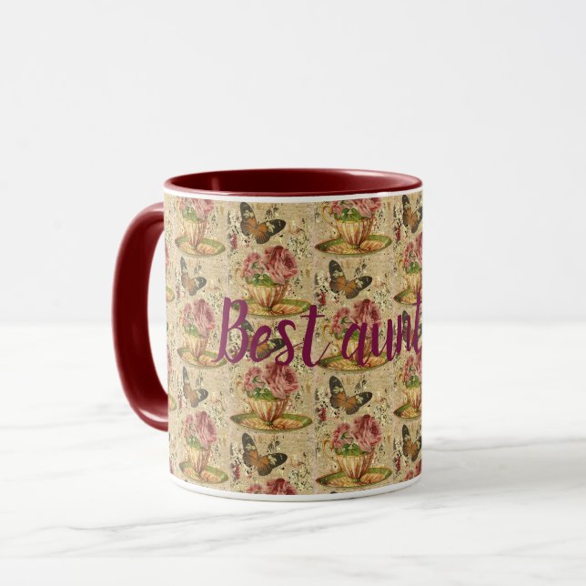 Caneca Melhor tia de sempre (Frente Esquerda)