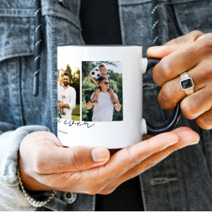 Caneca Melhor Tio de Todos os Tempos Moderno Script 4 Fot