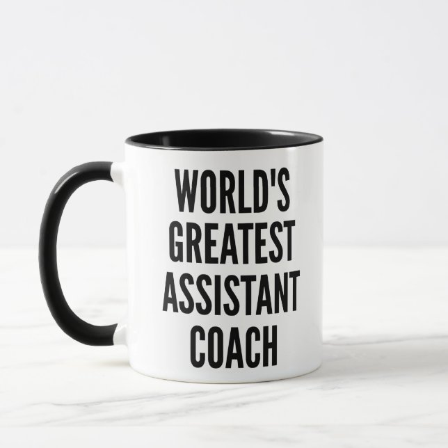 Caneca Melhor treinador assistente do mundo (Esquerda)