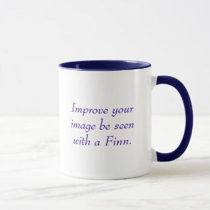 Caneca Melhore sua imagem. Seja visto com um Finn.
