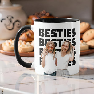 Caneca Melhores Amigas Foto Personalizada Presente da Mel