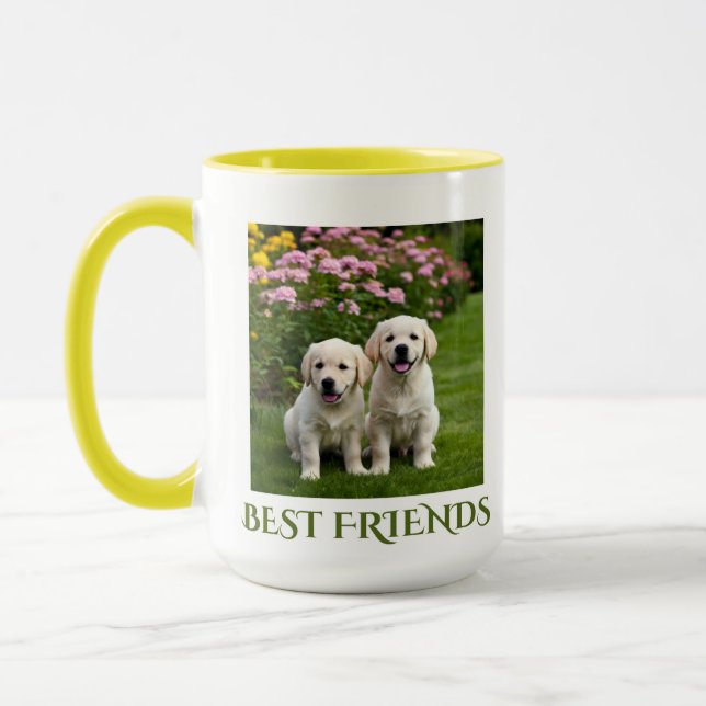 Caneca Melhores Amigos Puppies Mug (Esquerda)