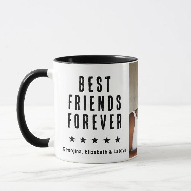 Caneca Melhores Frends para BFF Besties Foto de Amizade (Esquerda)