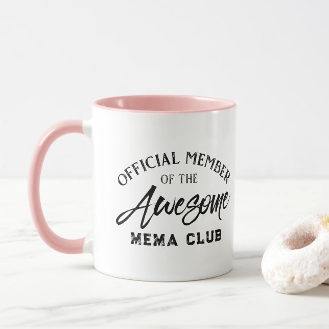 Caneca Mema Grandma Club Mug (Com Donut)