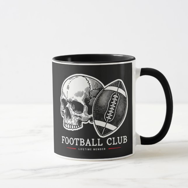 Caneca Membro da Lifetime do Clube de Futebol Skeleton (Direita)