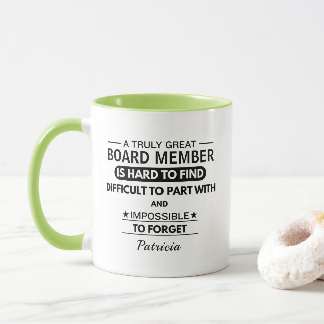 Caneca Membro do Conselho (Com Donut)
