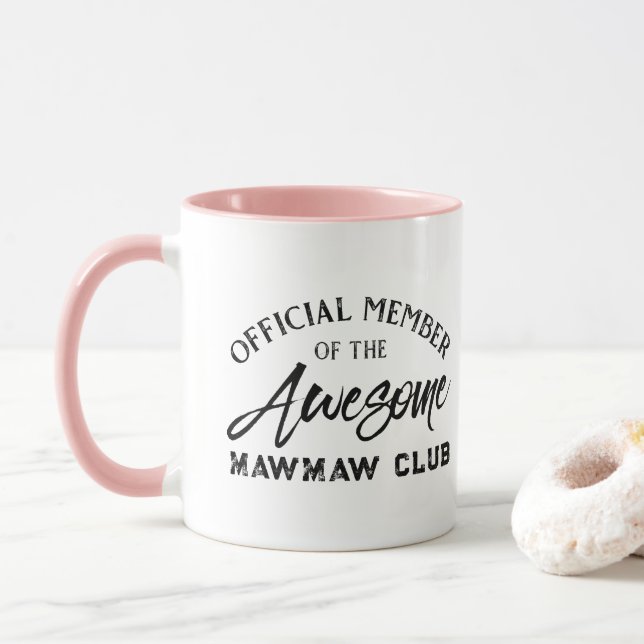 Caneca Membro oficial Mawmaw Club Mug (Com Donut)