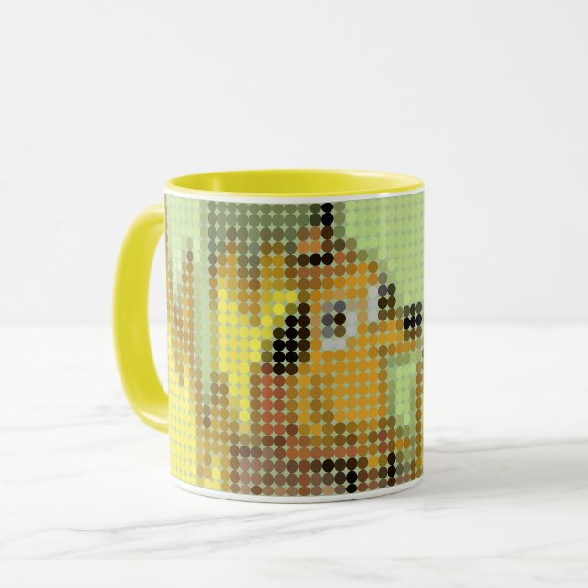 Caneca Meme Pixeldot (Frente Esquerda)