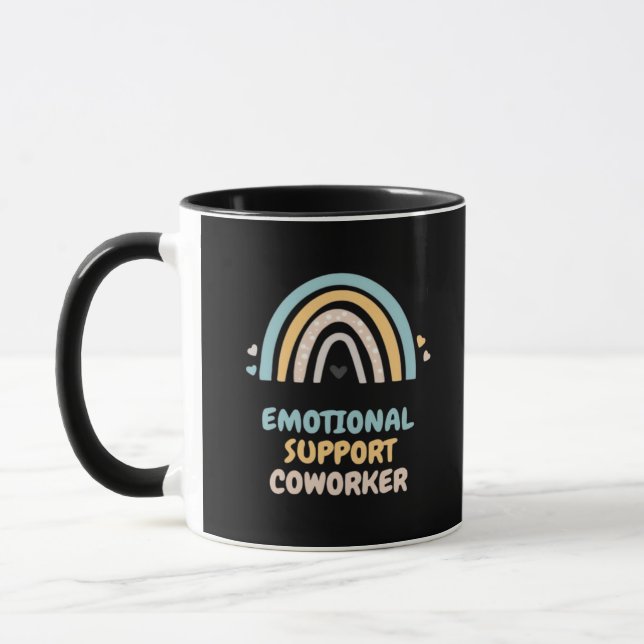 Caneca Memória Viral Clássica e Chi do Colega de Trabalho (Esquerda)