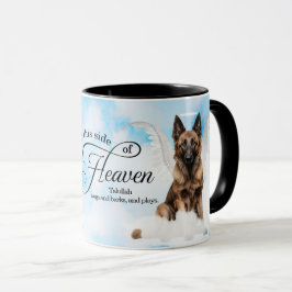 Caneca Memorial Personalizado Pet do Anjo Tervuren Belga