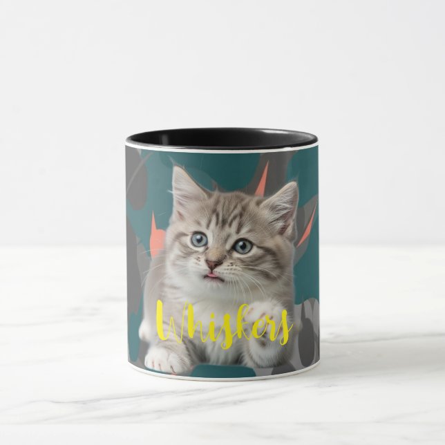 Caneca Memórias Médias-Gicas: Mug Personalizado de Foto p (Centro)