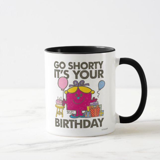 Caneca Menina Birthday | Ir Versão Curta 15 (Direita)