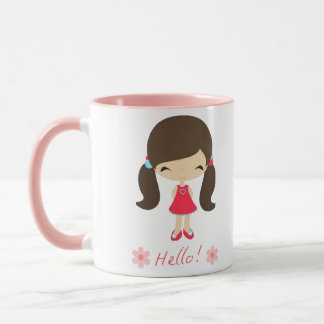Caneca Menina bonita