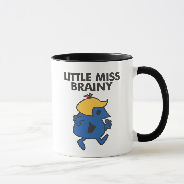 Caneca Menina Brainy Em Movimento (Direita)