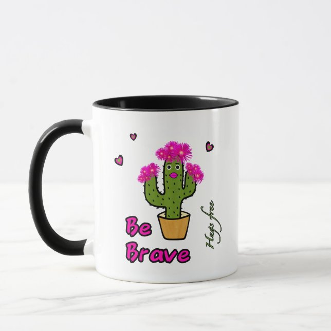 Caneca Menina de cacto (Esquerda)