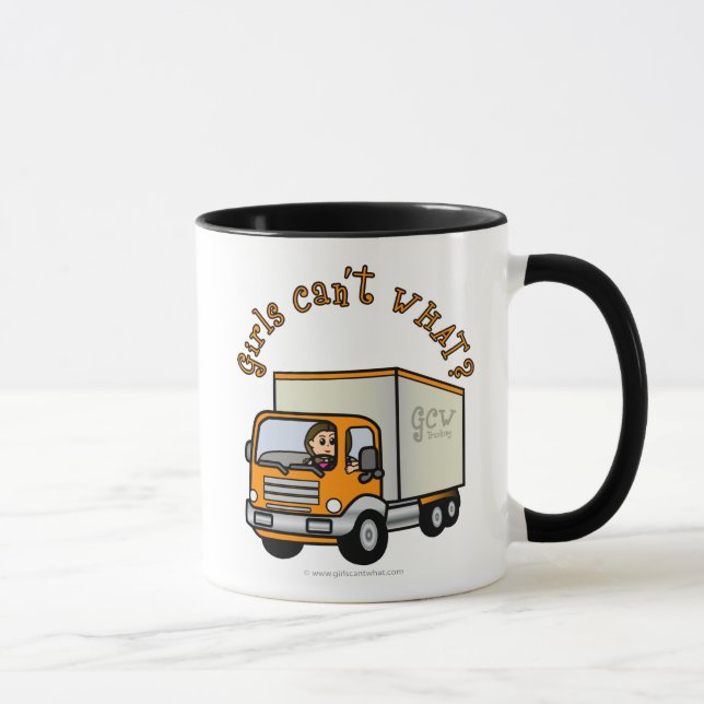 Caneca Menina de caminhoneiro (Direita)
