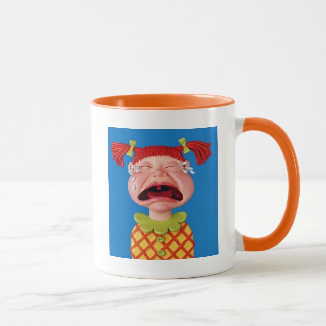 Caneca Menina de grito (Direita)