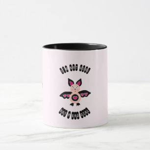 Caneca Menina de morcegos