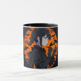 Caneca menina do halloween