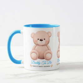 Caneca Menina Fofa Urso Teddy Laranja Papai Para Ser Chur