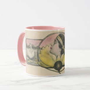 Caneca Menina Lírio de Água