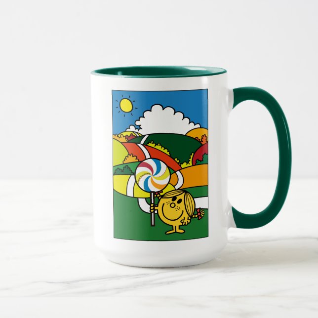 Caneca Menina Sunshine | Colinas e pirulito (Direita)