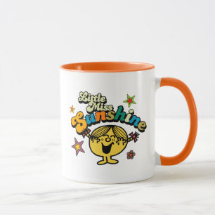 Caneca Menina Sunshine Estrelas e flores