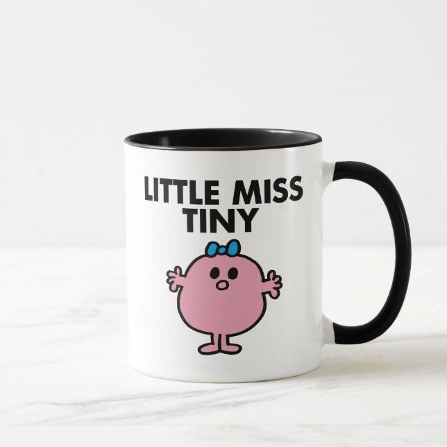 Caneca Menina Tiny | Letra negra (Direita)